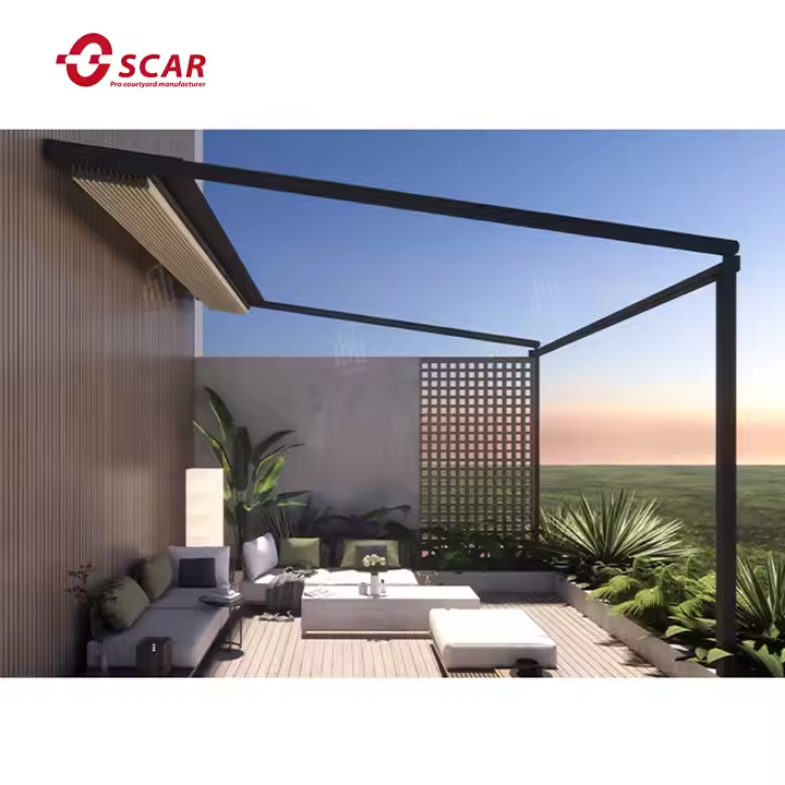 Folding Canopy Pergolas - View 2